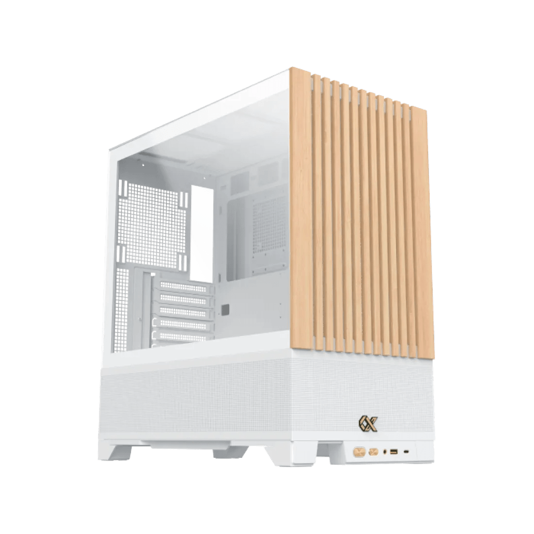 XIGMATEK Endorphin WD Arctic Mid Tower Case 4 Fan ARGB White - AHW Store