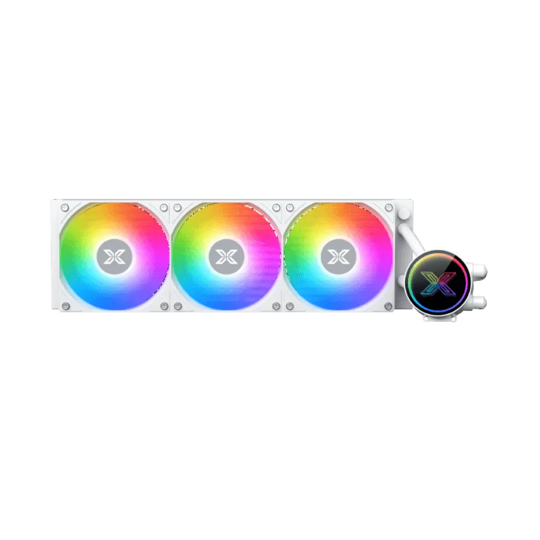 XIGMATEK Fenix II 360 Arctic ARGB AIO CPU Liquid Cooler White - AHW Store