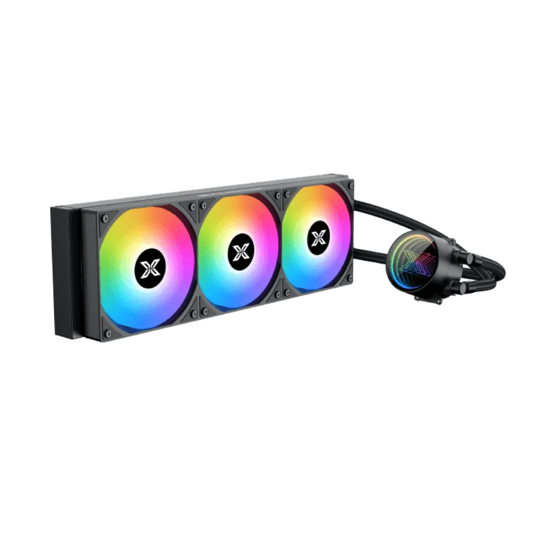 XIGMATEK Fenix II 360 ARGB AIO CPU Liquid Cooler Black - AHW Store