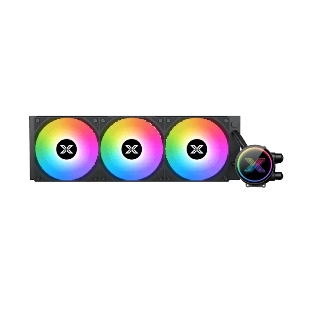 XIGMATEK Fenix II 360 ARGB AIO CPU Liquid Cooler Black - AHW Store