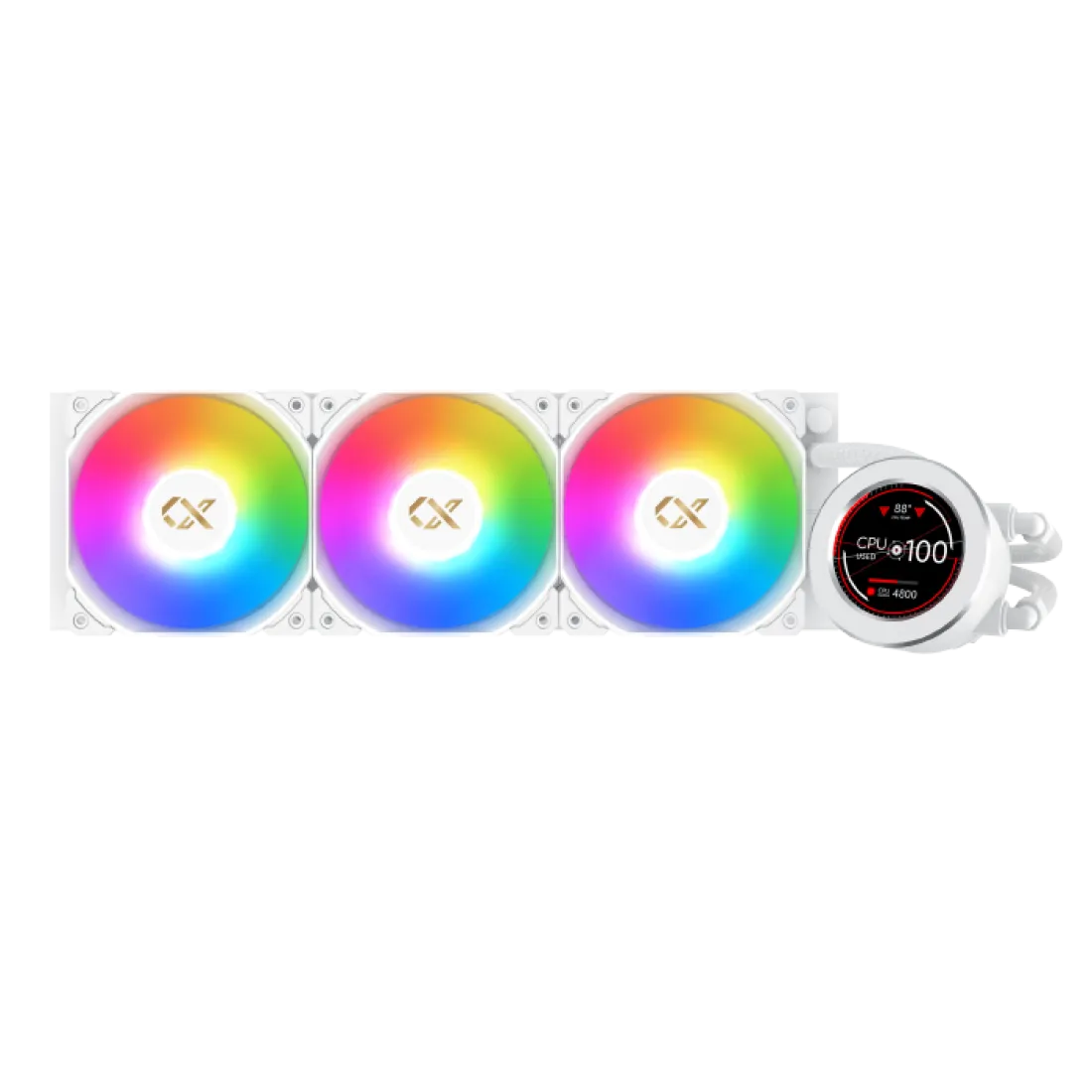 XIGMATEK FROZR - O II 360 ARCTIC ARGB AIO Liquid Cooler White - AHW Store