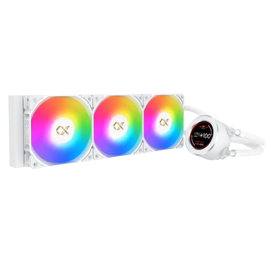 XIGMATEK FROZR - O II 360 ARCTIC ARGB AIO Liquid Cooler White - AHW Store