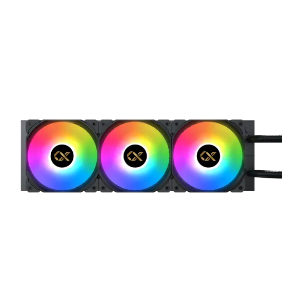 XIGMATEK FROZR - O II 360 ARGB AIO Liquid Cooler Black - AHW Store