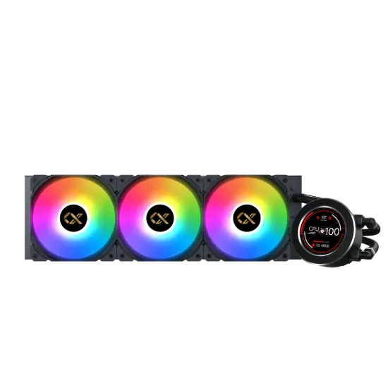 XIGMATEK FROZR - O II 360 ARGB AIO Liquid Cooler Black - AHW Store