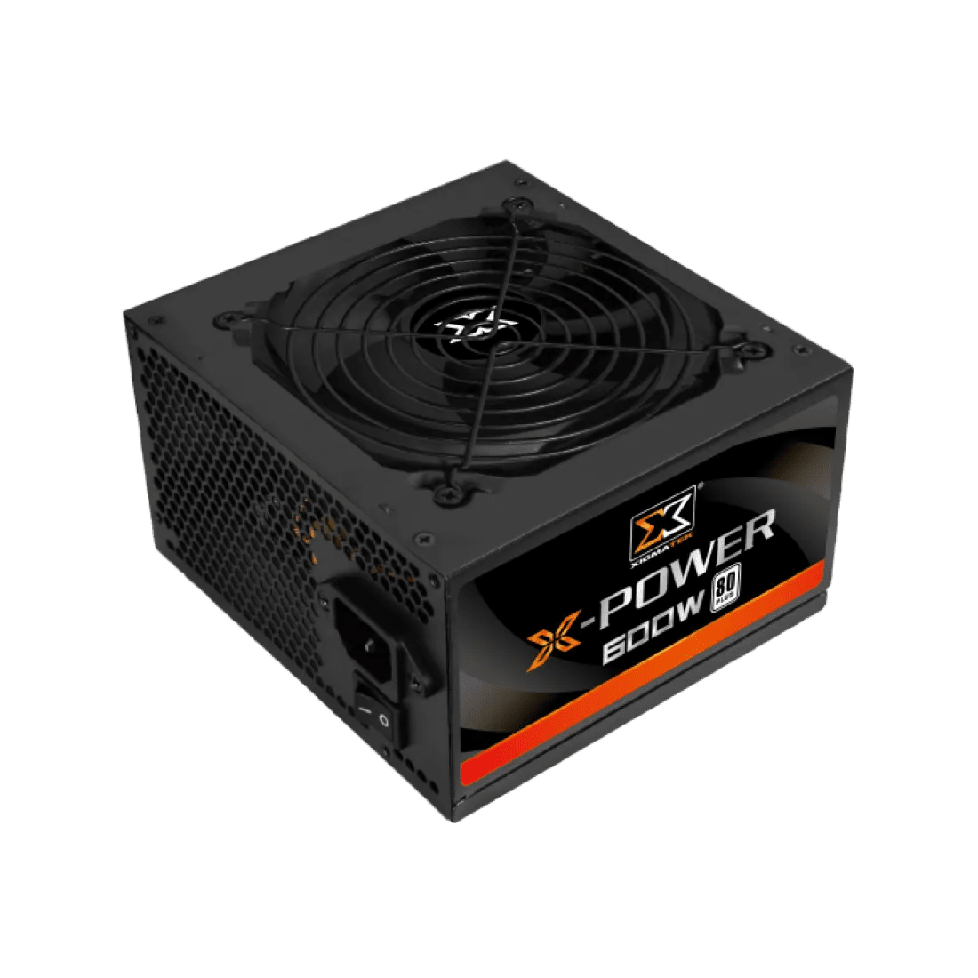 XIGMATEK Hero II AIR Mid Tower Case 4 Fan ARGB Black + X - POWER 600W 80+ White Power Supply - AHW Store