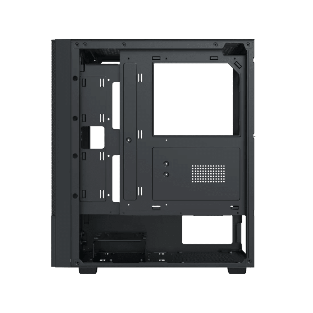 XIGMATEK Hero II AIR Mid Tower Case 4 Fan ARGB Black + X - POWER 600W 80+ White Power Supply - AHW Store