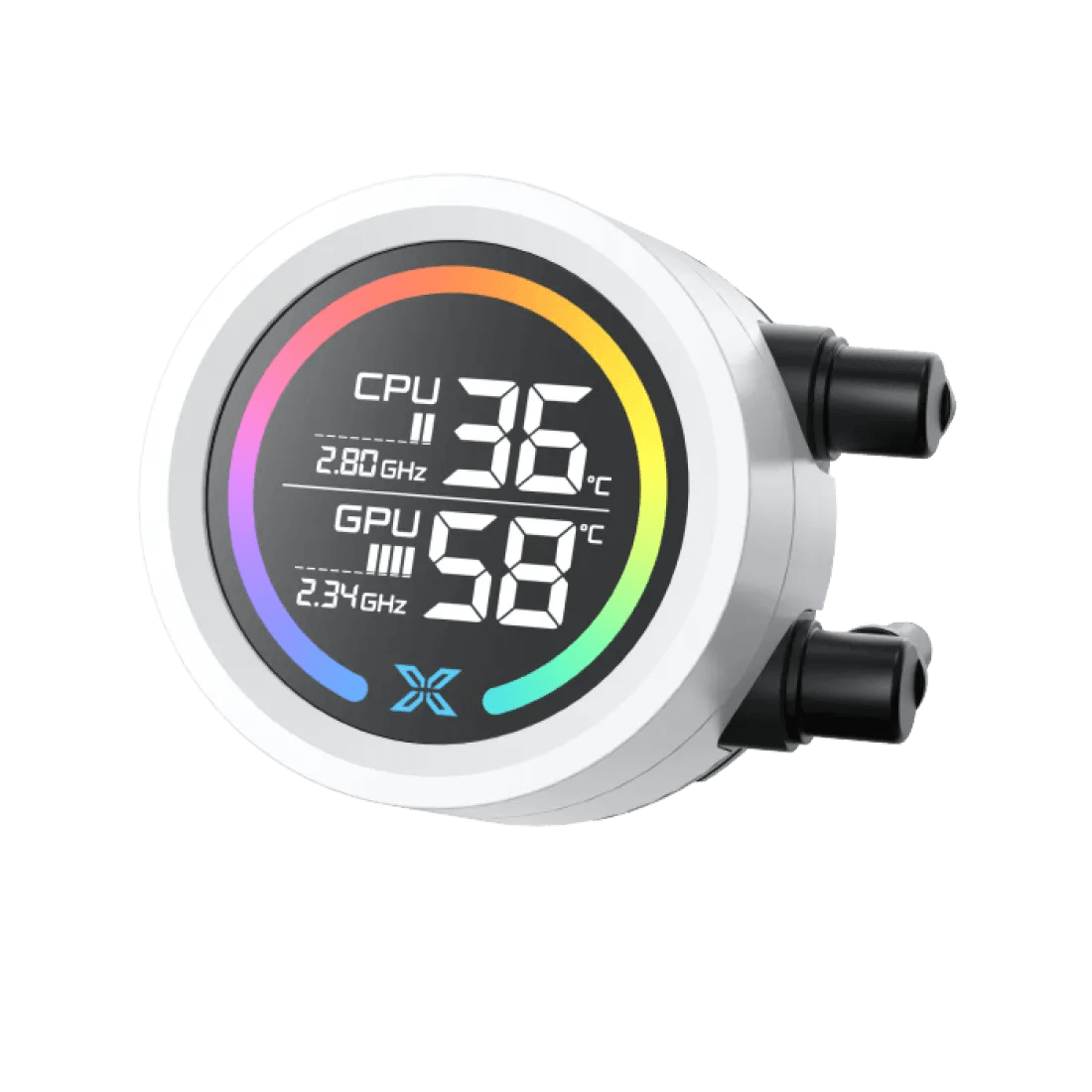 XIGMATEK LK 360 Digital Arctic ARGB Digital LCD Liquid Cooler White - AHW Store
