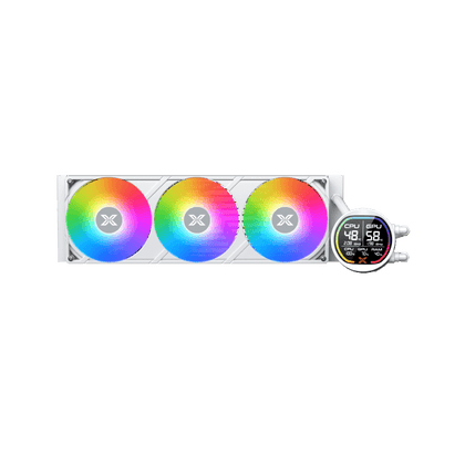 Xigmatek LK Pro 360mm Digital Arctic ARGB 2.7 Smart Digital LCD White AIO Liquid CPU Cooler - AHW Store