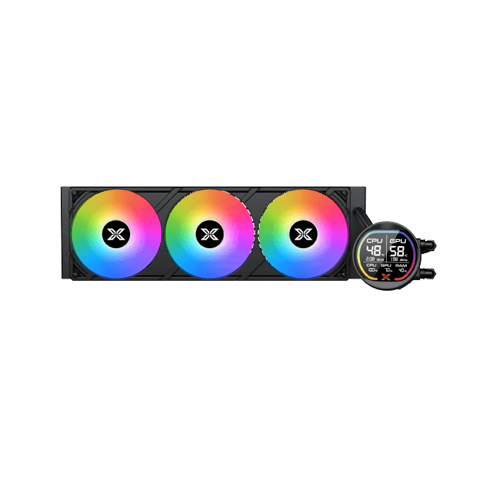 Xigmatek LK Pro 360mm Digital ARGB 2.7 Smart Digital LCD AIO Liquid CPU Cooler - AHW Store