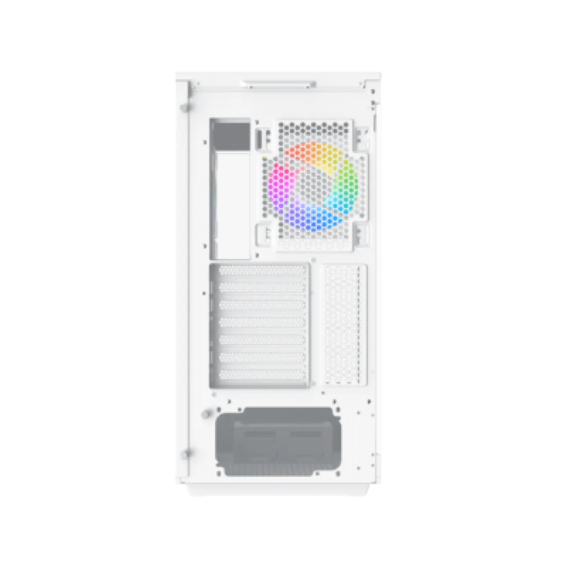 Xigmatek Meta Arctic Super Tower Case 4 Fan ARGB White - AHW Store