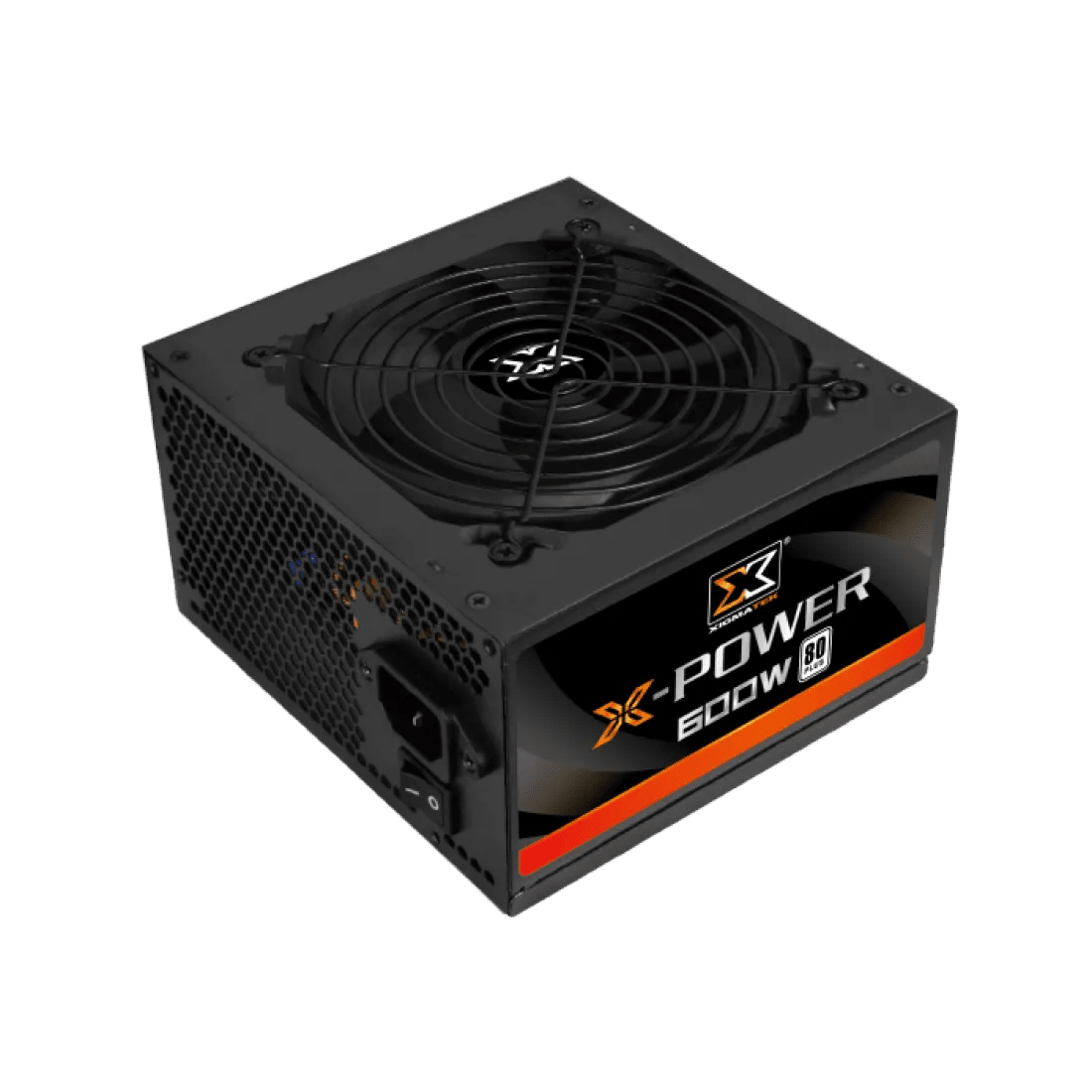 XIGMATEK Sky II FRGB Mid Tower Case 4 Fan RGB Black + X - POWER 600W 80+ White Power Supply - AHW Store