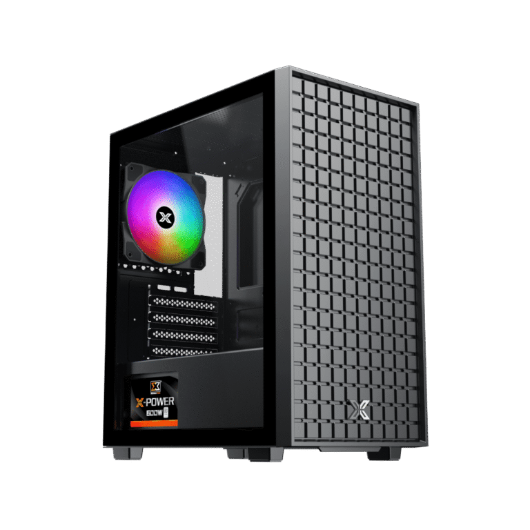 Xigmatek Sky M FRGB 3 Fan + X-Power 600W 80+ White Micro Tower Case - AHW Store