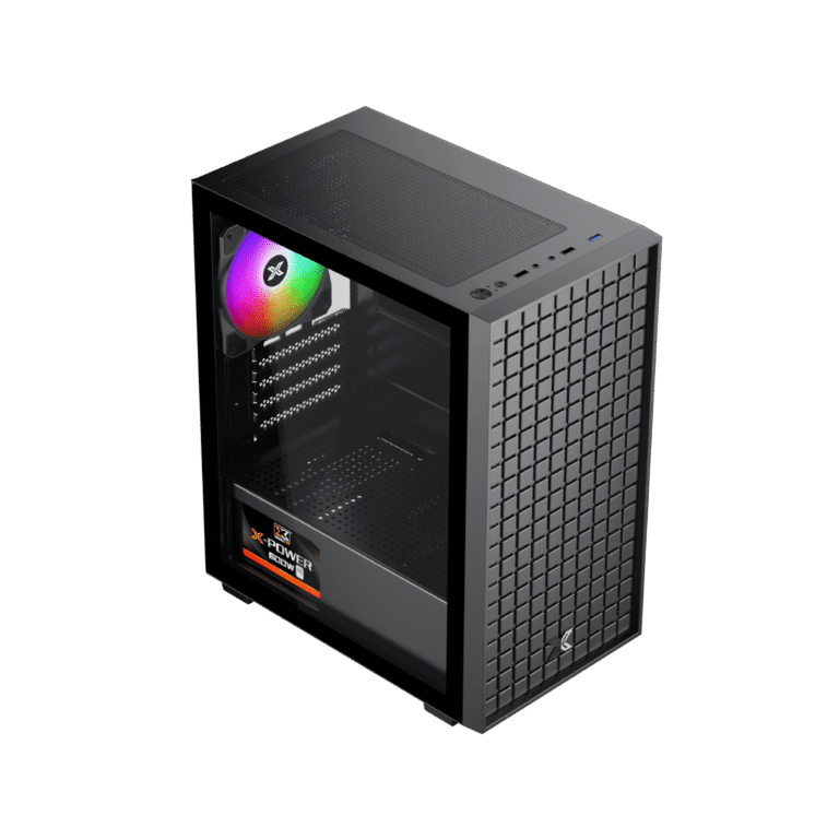 Xigmatek Sky M FRGB 3 Fan + X-Power 600W 80+ White Micro Tower Case - AHW Store