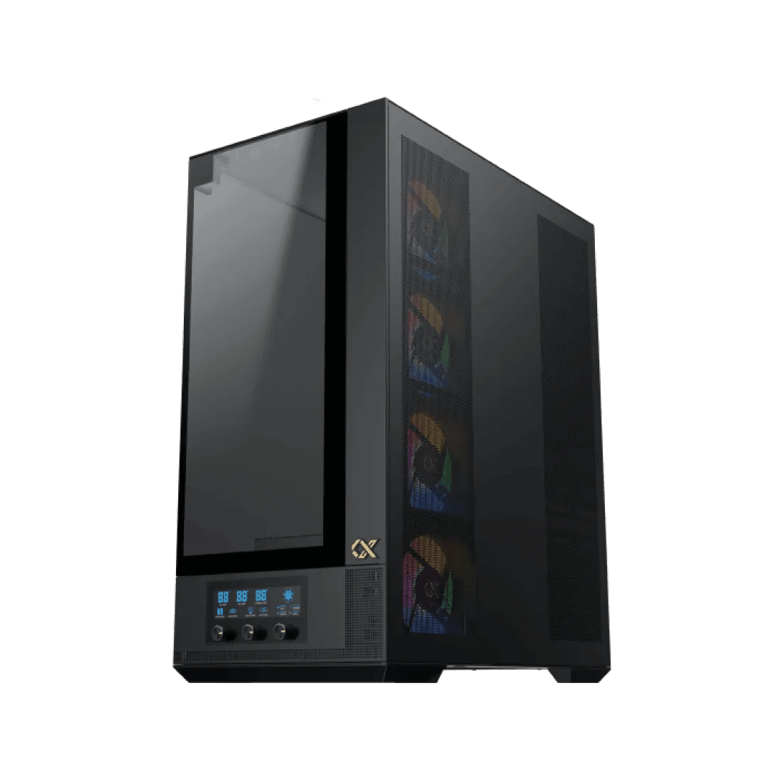 Xigmatek Vision Pro Full Tower Case 8 Fan ARGB Black - AHW Store