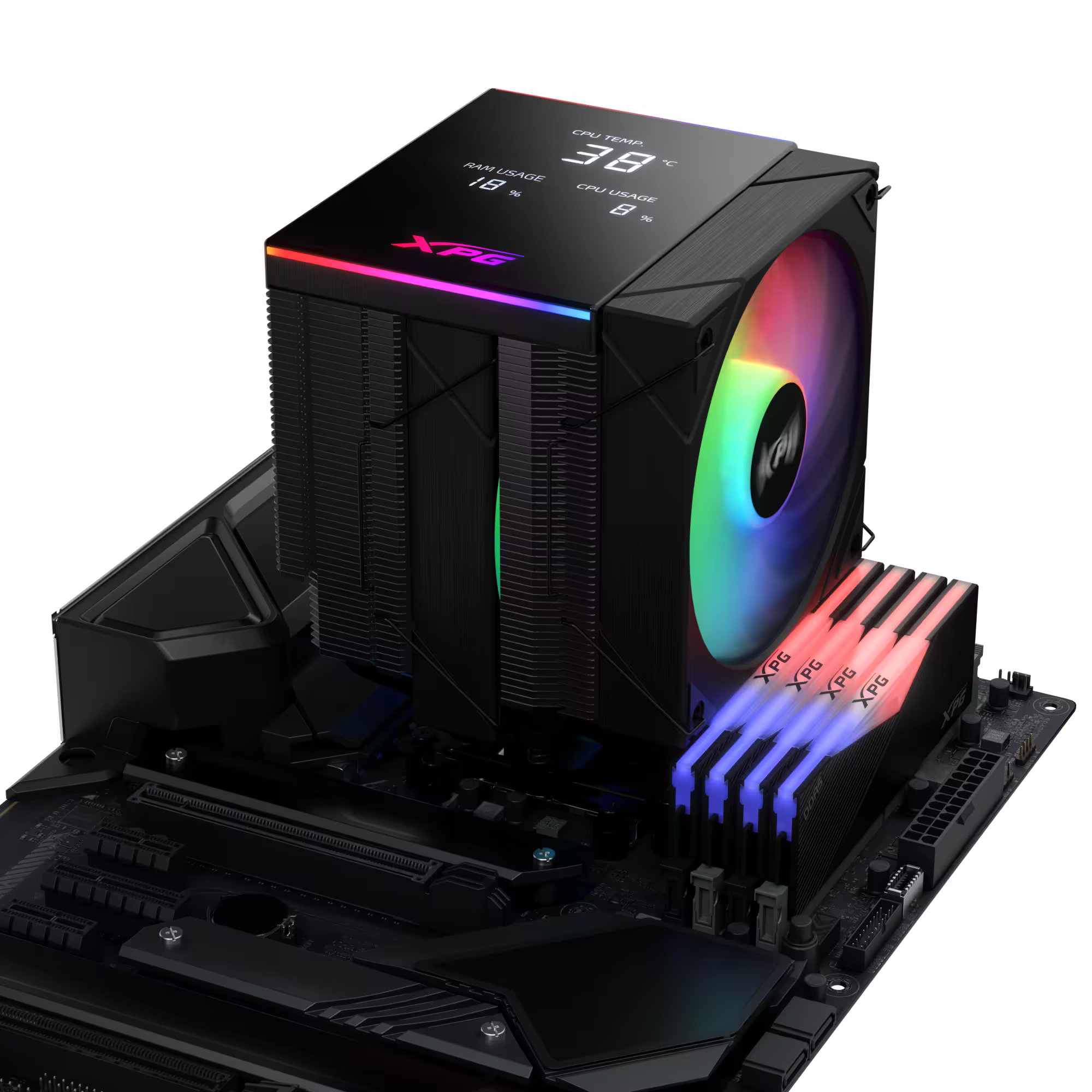 Xpg Maestro Plus 62DA Dual Tower Digital Air CPU Cooler