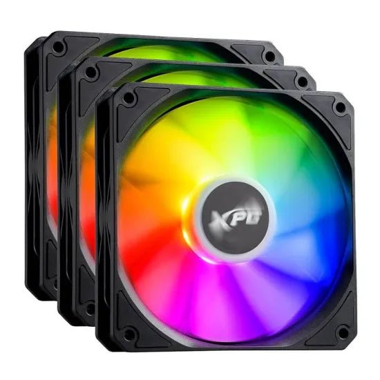 XPG Vento R 120 ARGB PWM 3 Fans Black - AHW Store