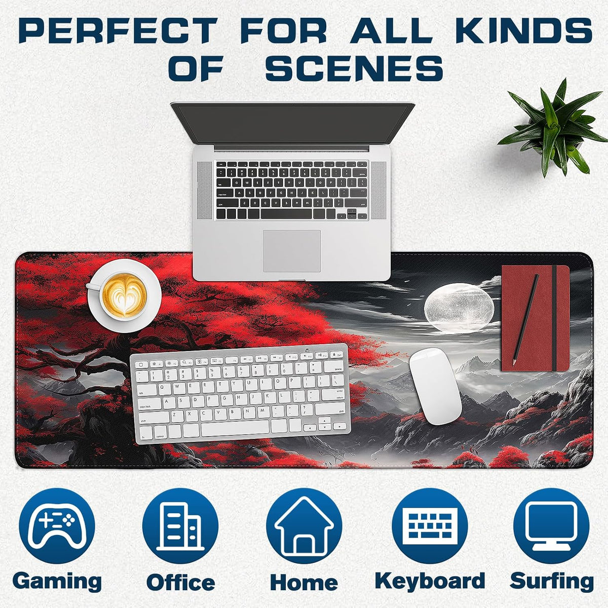 Yuhijoy Large Gaming Mouse Pad 30 × 80 cm - AHW Store