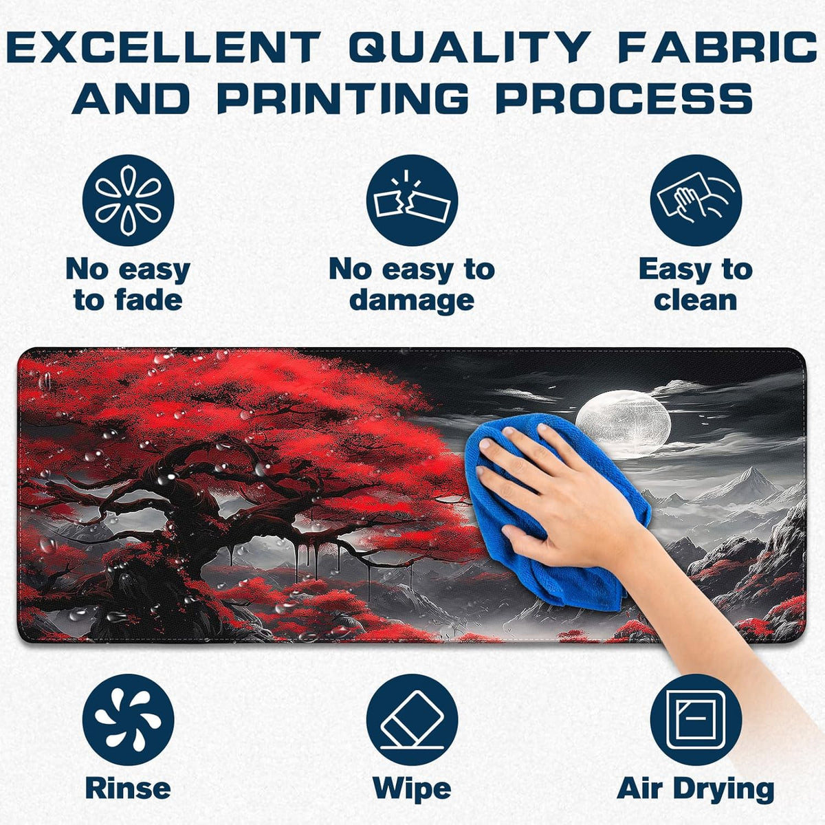 Yuhijoy Large Gaming Mouse Pad 30 × 80 cm - AHW Store