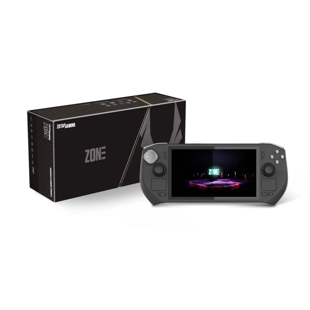 ZOTAC ZONE Handheld AMD 8840U 16GB 512GB SSD Radeon 780M 7" FHD Amoled Win11 Gaming Console - AHW Store