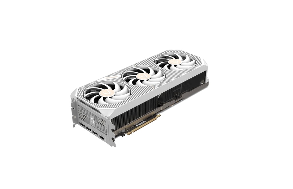 ZOTAC Gaming GeForce RTX 5080 SOLID OC 16GB GDDR7 Graphics Card White