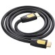 UGREEN HDMI Round Cable 10m Yellow-Black -10170