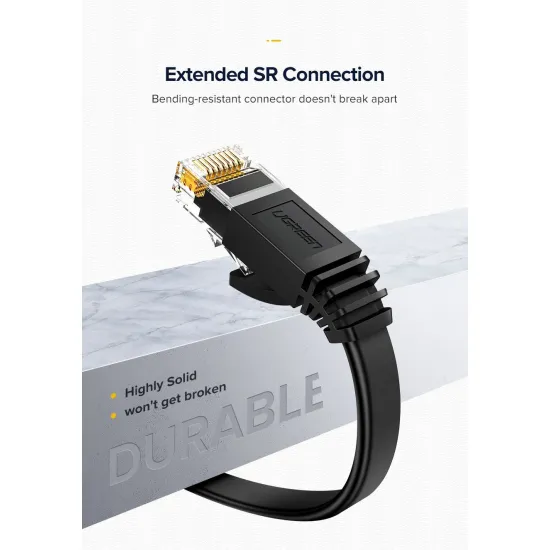 UGREEN Cat 6 U-UTP Lan Cable 3m Black 20161