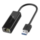 UGREEN USB 3.0 to RJ45 Gigabit Ethernet Adapter (Black) - 20256 (Open Box)