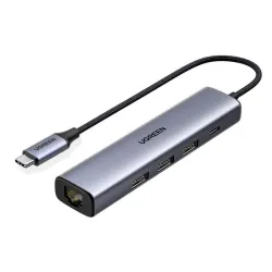 UGREEN USB-C Multifunction Gigabit Ethernet Adapter with PD - 20932