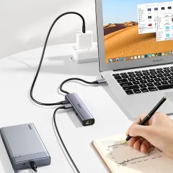 UGREEN USB-C Multifunction Gigabit Ethernet Adapter with PD - 20932