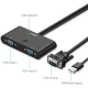 UGREEN MM126 2 Port VGA Switcher (Black) - 30711