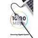 UGREEN USB-C to Ethernet Gigabit Adapter - Space Gray -50737