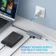 UGREEN 4-Port USB3.0 Hub with Micro USB Power Supply -70336