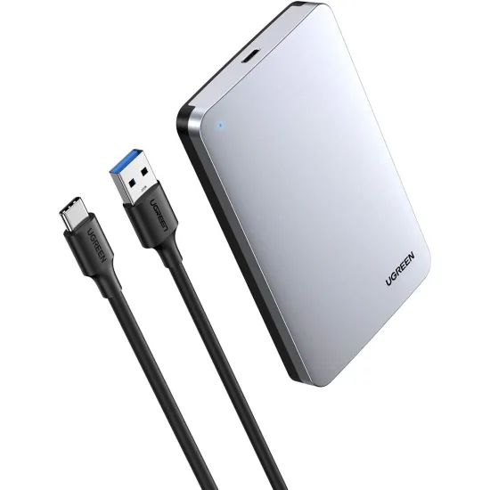 UGREEN 2.5-Inch SATA External Hard Drive Enclosure 70498