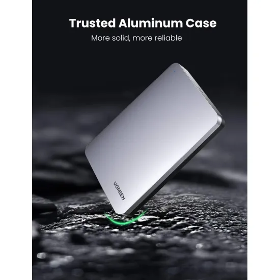 UGREEN 2.5-Inch SATA External Hard Drive Enclosure 70498
