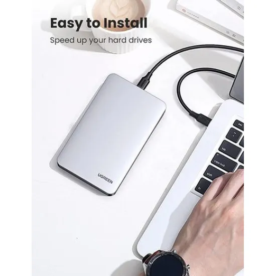 UGREEN 2.5-Inch SATA External Hard Drive Enclosure - 70499