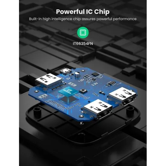 UGREEN HDMI Switcher 2 In 1 Out 4K 60Hz Hub - 80126