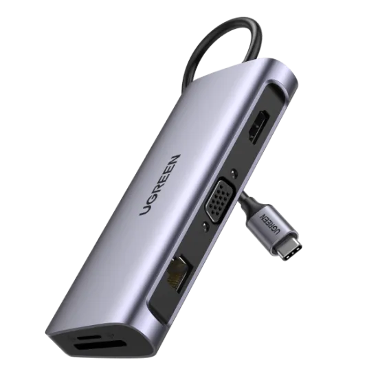 UGREEN USB-C Multifunction Adapter 10 in 1 Hub Space Gray - 80133