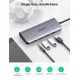 UGREEN USB-C Multifunction Adapter 10 in 1 Hub Space Gray - 80133