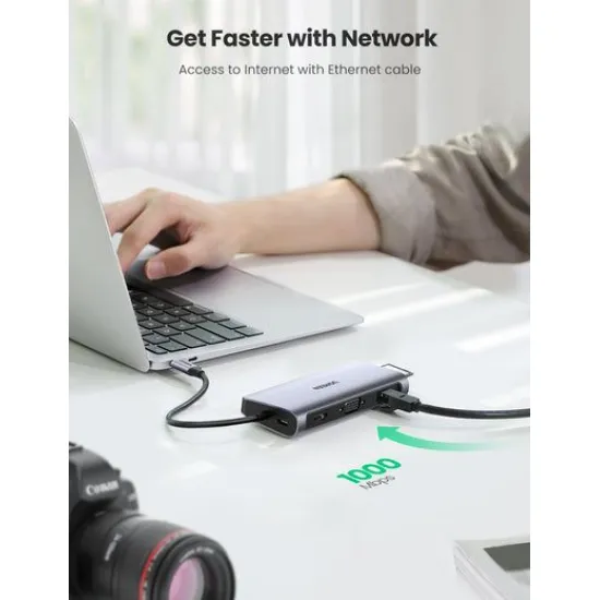 UGREEN USB-C Multifunction Adapter 10 in 1 Hub Space Gray - 80133