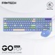 Fantech WK895 Wireless Office Combo Keyboard & Mouse Blue