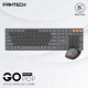 Fantech WK895 Wireless Office Combo Keyboard & Mouse Beige