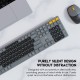 Fantech WK895 Wireless Office Combo Keyboard & Mouse Gray