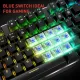 HAVIT KB393L Combo Rainbow Mechanical Keyboard and Mouse RGB - Blue Switches