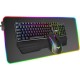 HAVIT KB511L RGB Combo Mechanical Keyboard and Mouse and Mousepad - Blue Switches