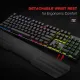 HAVIT KB511L RGB Combo Mechanical Keyboard and Mouse and Mousepad - Blue Switches