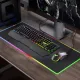 HAVIT KB511L RGB Combo Mechanical Keyboard and Mouse and Mousepad - Blue Switches