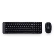 Logitech MK220 Wireless Combo Keyboard & Mouse Arabic & English Black