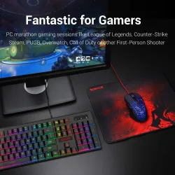 Redragon S107-1 Gaming RGB Combo Keyboard& Mouse& Mouse pad