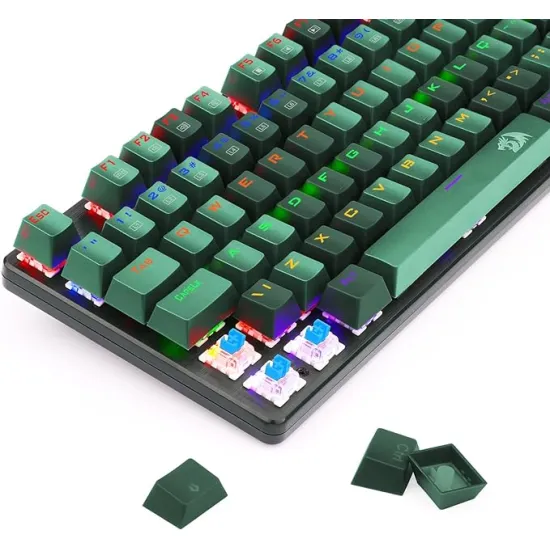 Redragon CAMINC ESSENTIALS S108 Bundle Keyboard & Mouse 5000 DPI Arabic English Black
