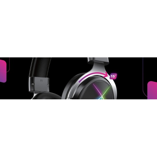 AXGON AX2GHM1 Mars RGB Gaming Headset with Noise-canceling microphone